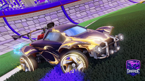 A Rocket League car design from MisterMelon