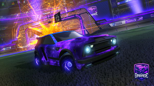 A Rocket League car design from mikey5469