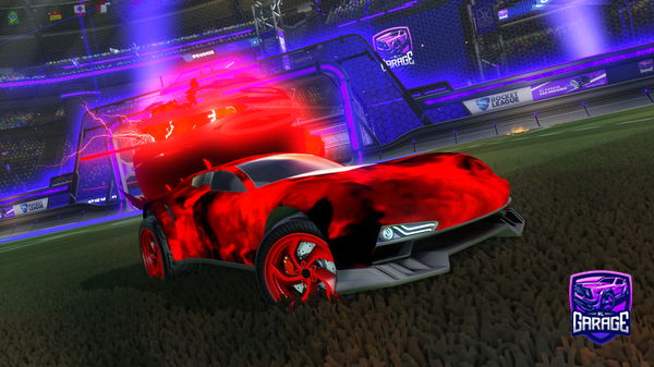 A Rocket League car design from nehsghawj