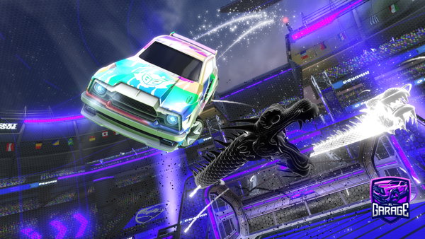 A Rocket League car design from TatemLA007