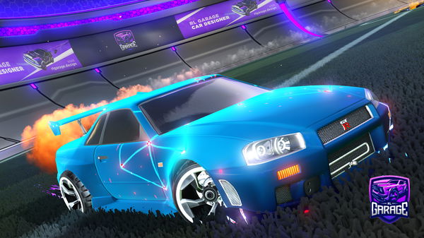 A Rocket League car design from 38EEL