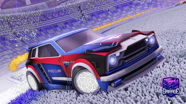 A Rocket League car design from Mjgoeke