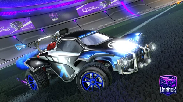 A Rocket League car design from Huvz