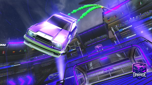 A Rocket League car design from Loscha