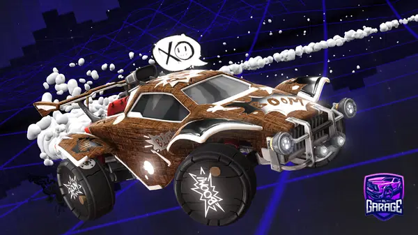 A Rocket League car design from Nugz92