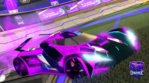 A Rocket League car design from 2Crispy