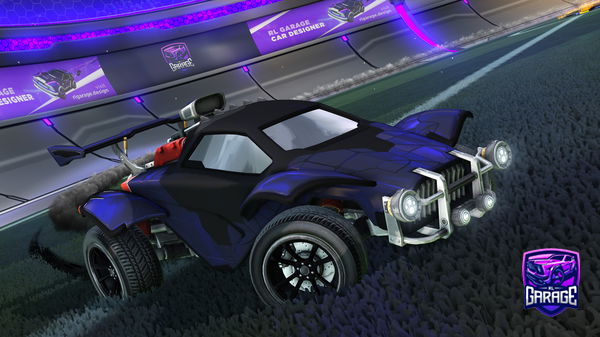 A Rocket League car design from bugxxithola