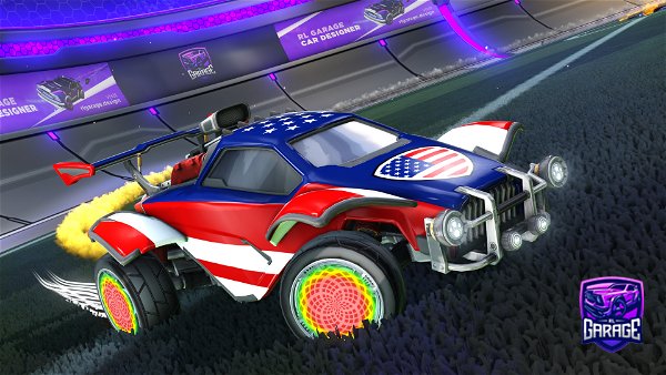 A Rocket League car design from Remytrade