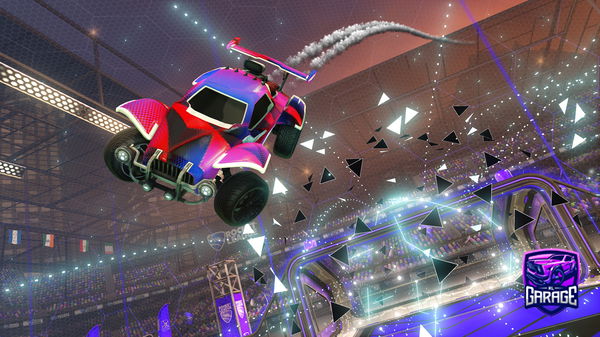 A Rocket League car design from Topeeez