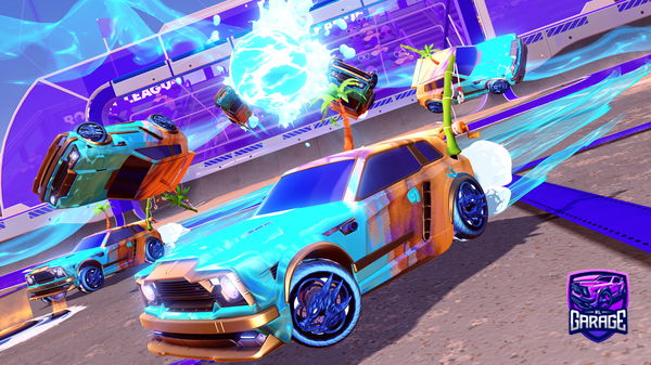 A Rocket League car design from 99Riverr99