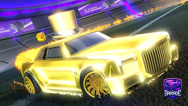 A Rocket League car design from Proman2112