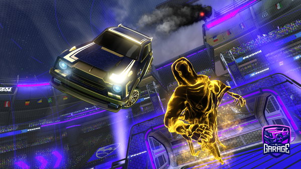 A Rocket League car design from Feet_Sanitizer