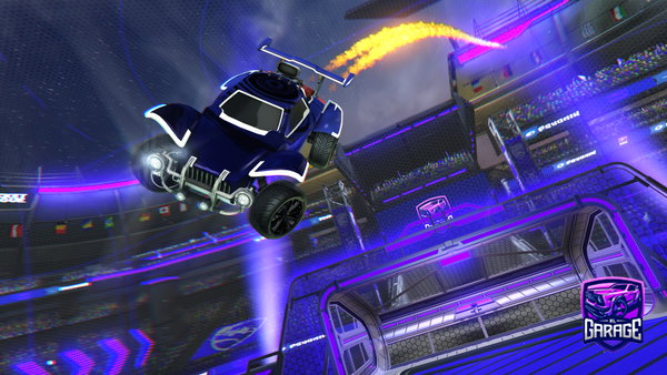 A Rocket League car design from vubx
