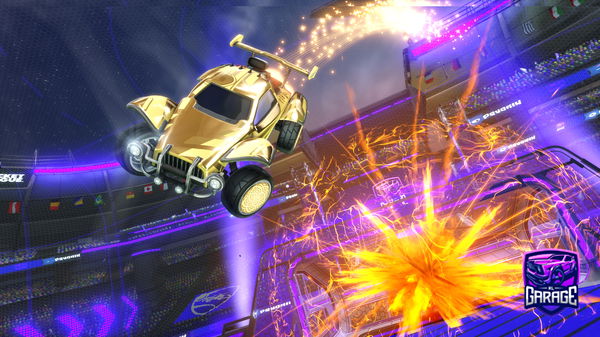 A Rocket League car design from Hxyd