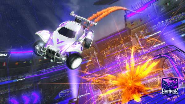 A Rocket League car design from ethanglufc