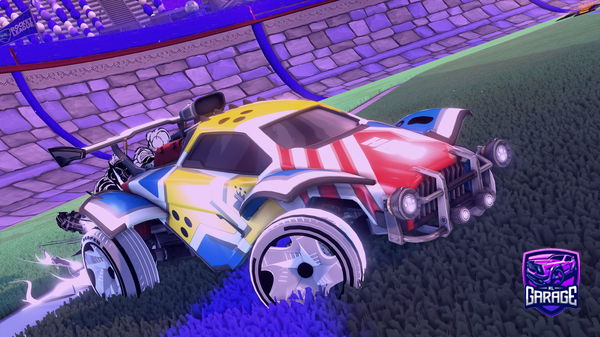 A Rocket League car design from Revamped_Vortex