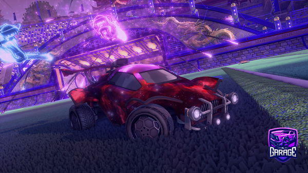 A Rocket League car design from Shalfawy