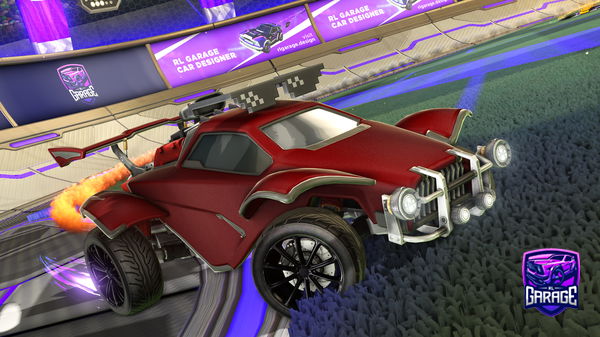 A Rocket League car design from 8goCrayzee