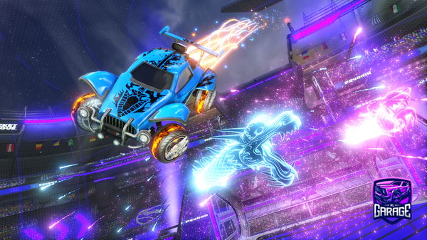 A Rocket League car design from Ven3x