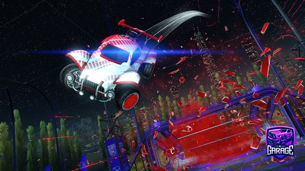 A Rocket League car design from Rippingrayman