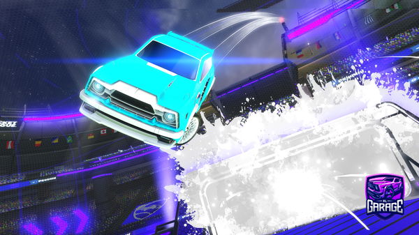 A Rocket League car design from OnajlikizHR