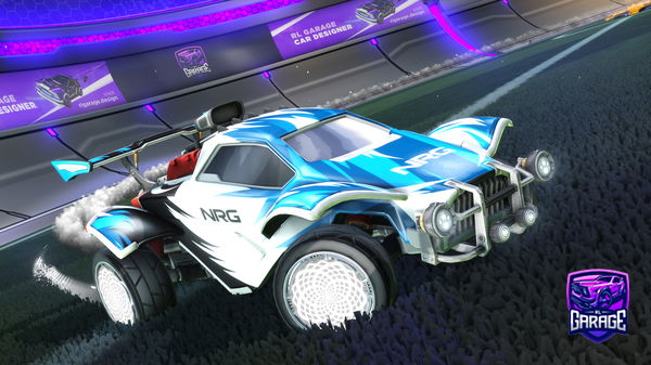 A Rocket League car design from Riptide_Snowwy