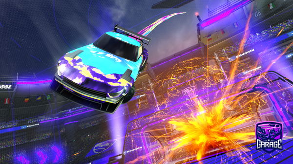 A Rocket League car design from frick_my_tm8