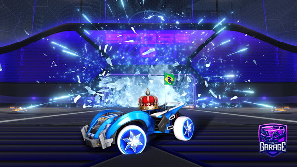 A Rocket League car design from IsaaKnight29