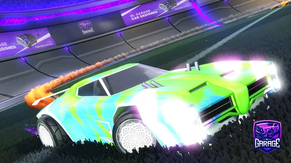 A Rocket League car design from Mystero619