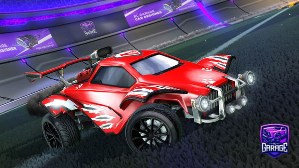 A Rocket League car design from -OTA-