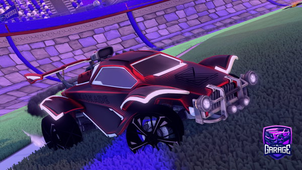 A Rocket League car design from Quentinx448