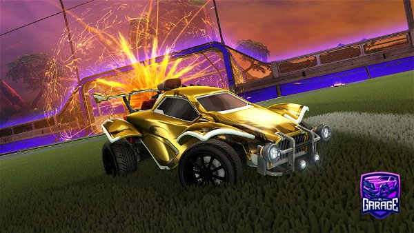 A Rocket League car design from FGThewitch