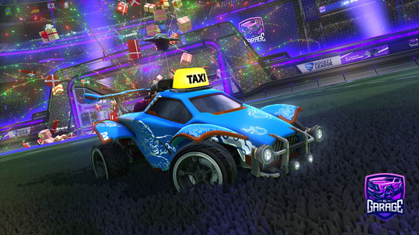 A Rocket League car design from Deamone
