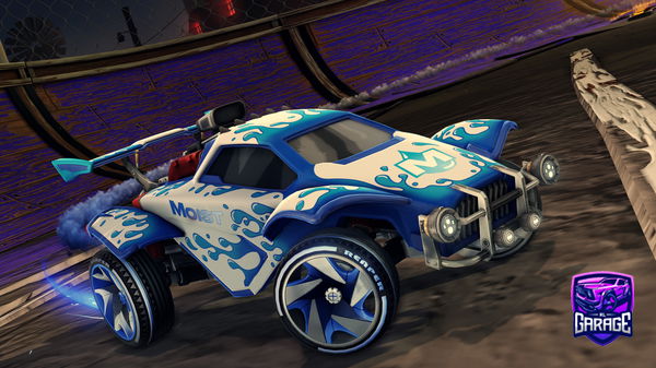 A Rocket League car design from Cr7_siuuu