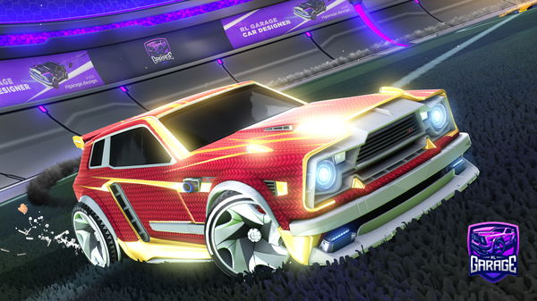 A Rocket League car design from ManosVma