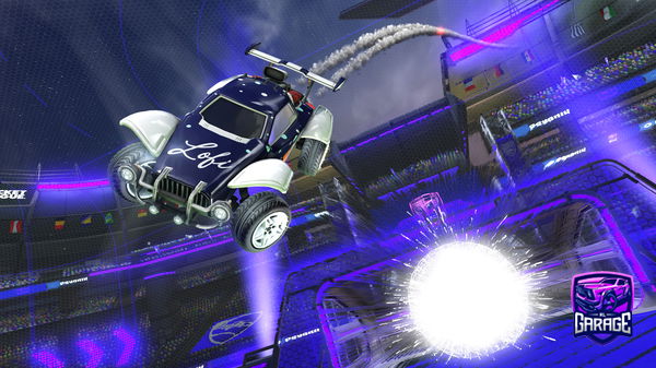 A Rocket League car design from PSP_Snoopr