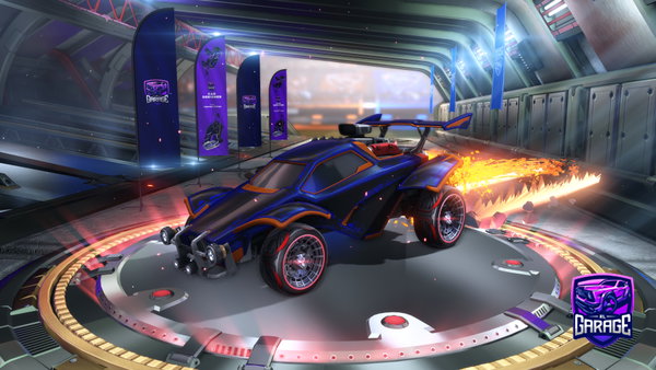 A Rocket League car design from woodsfor09