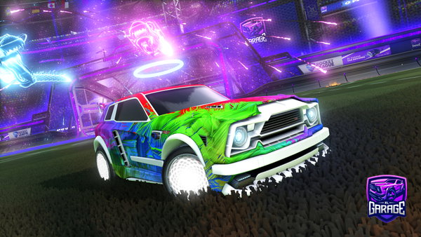 A Rocket League car design from Writetome11