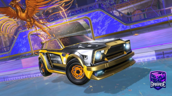 A Rocket League car design from Yonderdesert850
