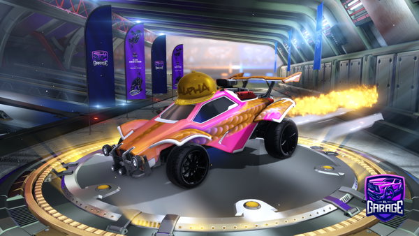 A Rocket League car design from MMedy