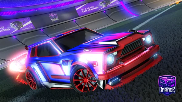 A Rocket League car design from SaterSaur