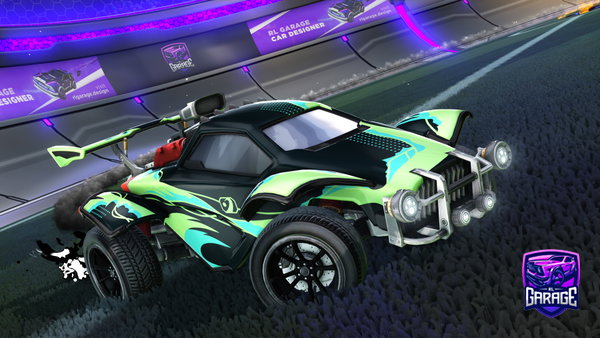 A Rocket League car design from mrstrong_man