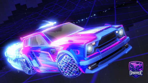 A Rocket League car design from LeKriliq