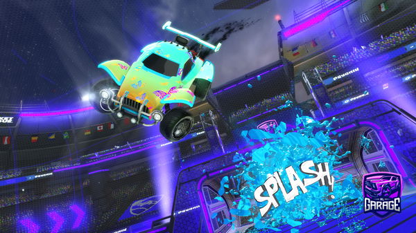 A Rocket League car design from Freekandel