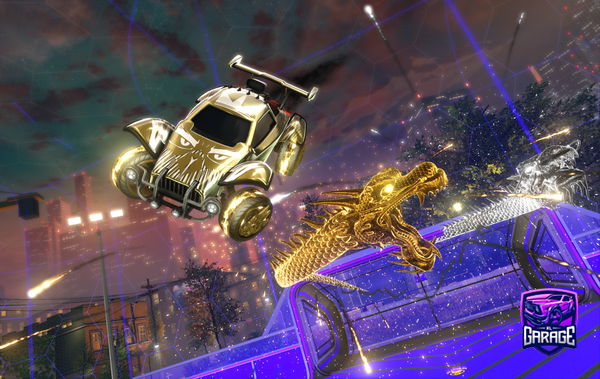 A Rocket League car design from OptixClxdzz