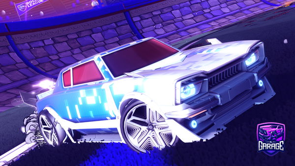 A Rocket League car design from hshw