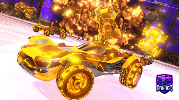 A Rocket League car design from Noxalymph