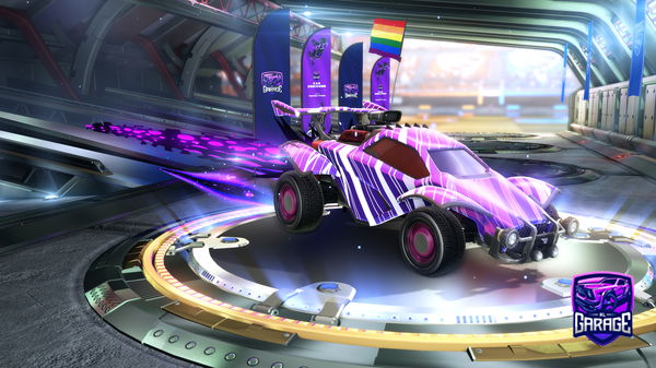 A Rocket League car design from Yalak