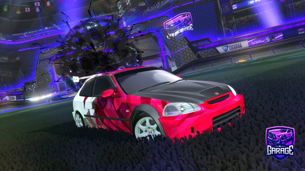 A Rocket League car design from 72h