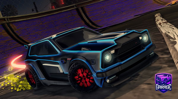 A Rocket League car design from Shooteo2313